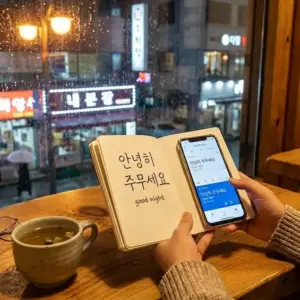 How do you say good night in Korean?