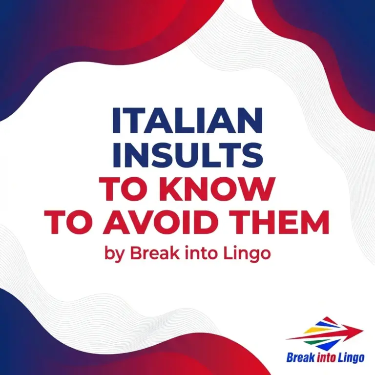 15 Italian insults to know to avoid them