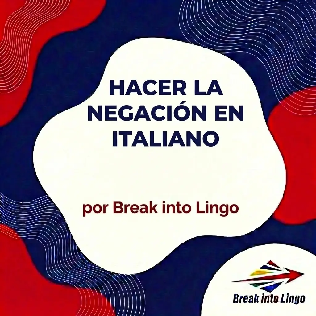 negation formed in Italian