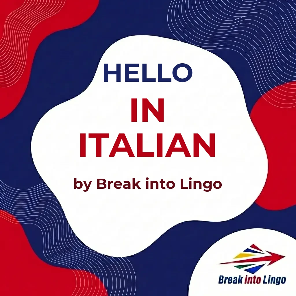 hello in italian