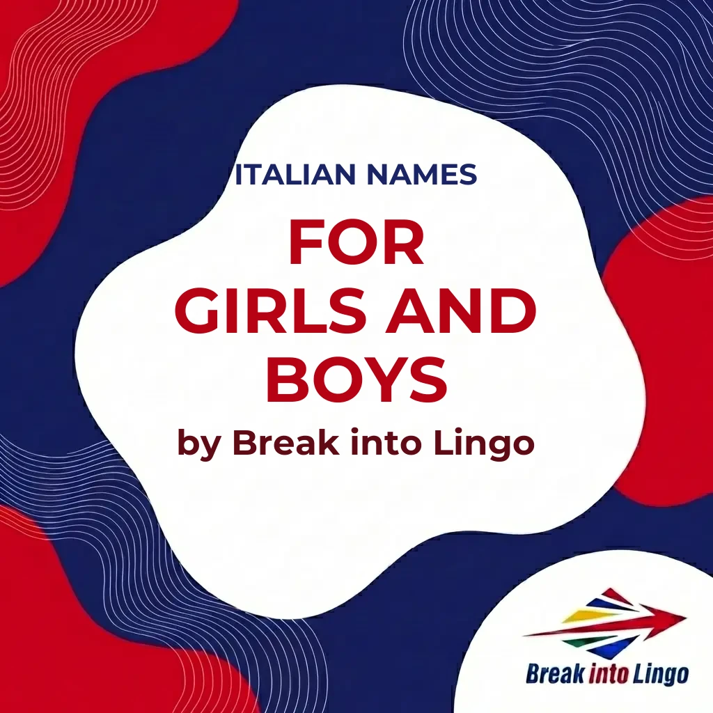 italian names for girls and boys