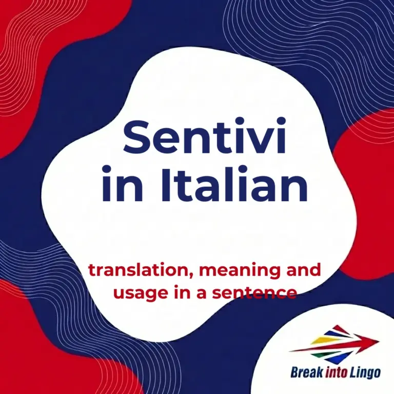 sentivi_in_italian